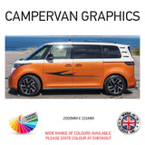 2M23CVG012 2m Campervan motorhome Side Graphics X 2 Vinyl Stickers Decals