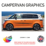 2M23CVG015 2m Campervan motorhome Side Graphics X 2 Vinyl Stickers Decals