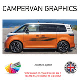 2M23CVG028 2m Campervan motorhome Side Graphics X 2 Vinyl Stickers Decals