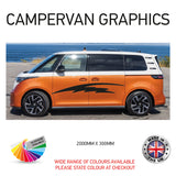 2M23CVG003 2m Campervan motorhome Side Graphics X 2 Vinyl Stickers Decals