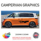 2M23CVG071 2m Campervan motorhome Side Graphics X 2 Vinyl Stickers Decals