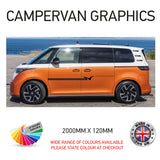 2M23CVG093 2m Campervan motorhome Side Graphics X 2 Vinyl Stickers Decals