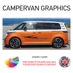 3M23CVG012 3m Campervan motorhome Side Graphics X 2 Vinyl Stickers Decals