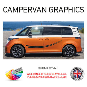 3M23CVG047 3m Campervan motorhome Side Graphics X 2 Vinyl Stickers Decals