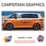 3M23CVG051 3m Campervan motorhome Side Graphics X 2 Vinyl Stickers Decals