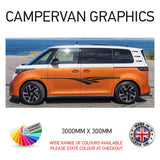 3M23CVG062 3m Campervan motorhome Side Graphics X 2 Vinyl Stickers Decals