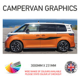 3M23CVG063 3m Campervan motorhome Side Graphics X 2 Vinyl Stickers Decals