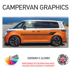 3M23CVG064 3m Campervan motorhome Side Graphics X 2 Vinyl Stickers Decals