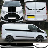 NEO01152 Transit Custom Swb Kit Van M-SPORT Graphics Stickers Decals Stripes