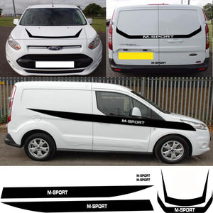 NEO01155 Transit Connect Swb Kit Van M-SPORT Graphics Stickers Decals Stripes