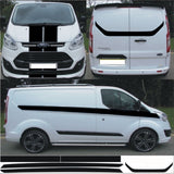 NEO01162 Transit Custom Swb Universal Kit Van M-SPORT Graphics Stickers Decals Stripes