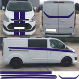 NEO01163 Transit Custom Lwb Universal Kit Van M-SPORT Graphics Stickers Decals Stripes