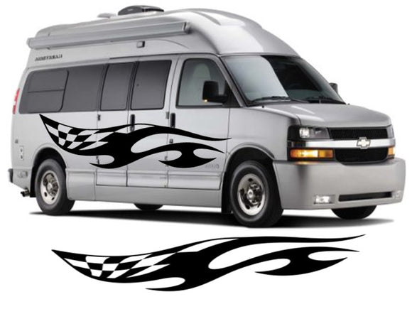 NEO00422 Caravan motorhome camper van graphics decals stickers 1 vito traffic sprinter transit