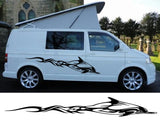 NEO00465 Dolphin Campervan graphics decals stickers vito transit sprinter