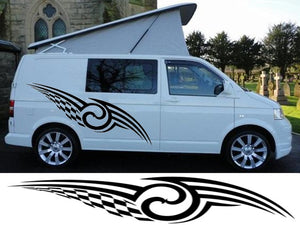 NEO00488 Caravan motorhome camper van graphics decals stickers 19 vito traffic sprinter transit transporter