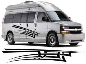 NEO00493 Caravan motorhome camper van graphics decals stickers 24 vito traffic sprinter transit transporter