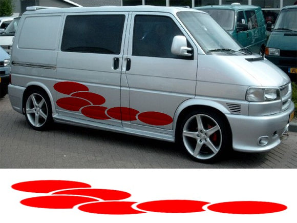 NEO00738 Campervan 2M kit 6 graphics decals stickers vito transit sprinter